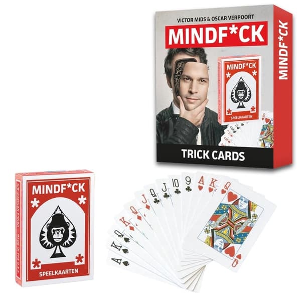 Mindf*ck-trickkort med 25 olika Mindf*ck-illusioner