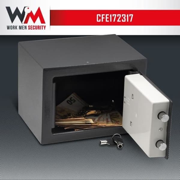ELEM TECHNIC Elektroniskt säkerhetsskåp 2,9 L 17x23x17 cm