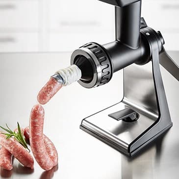 GEFU TRANSFORMA köttkvarn i rostfritt stål