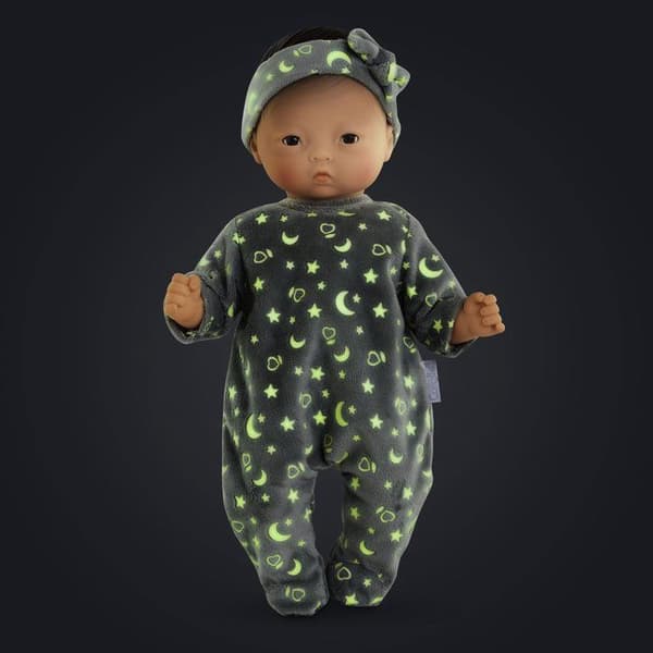 Pyjamas - Corolle - Lyser i mørket - 30 cm - Blød - Fosforescerende