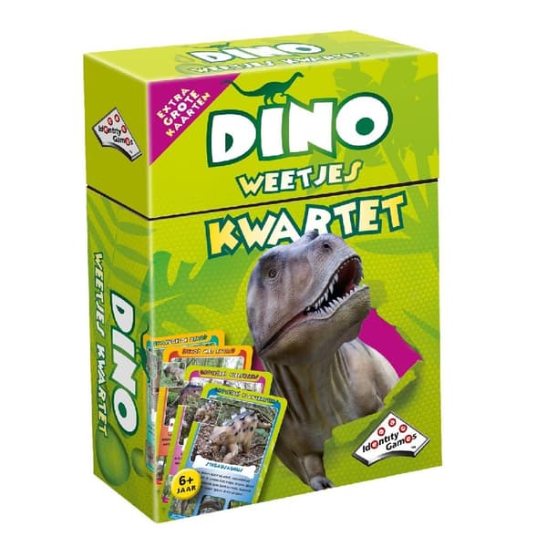 Identitetsspil Dino Trivia Kvartet