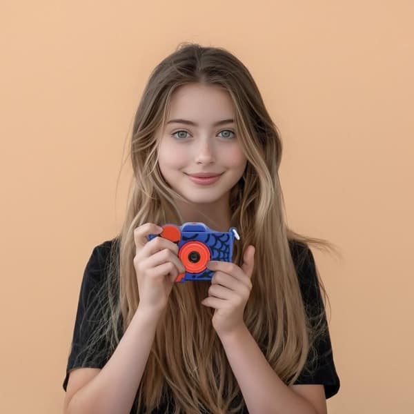 Spider-Man-kamera med skydd - USB-C-kabel ingår - 3 års garanti