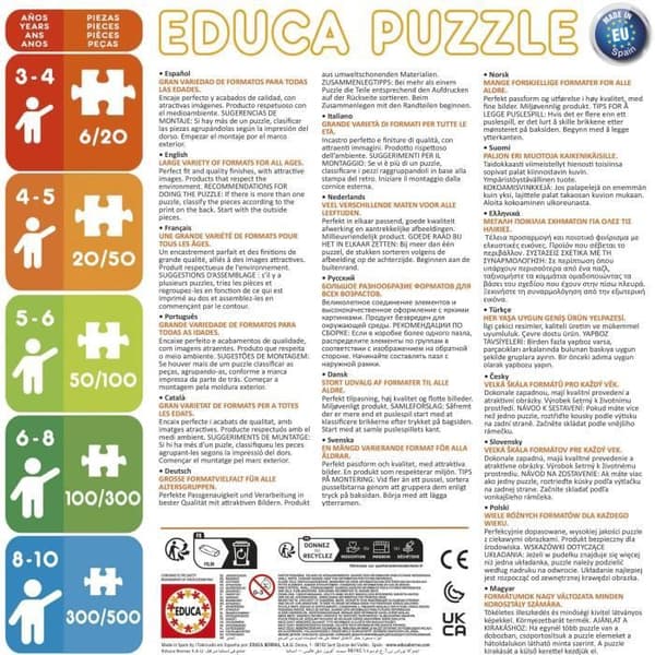 Progressiva pussel - EDUCA - Dino Spidey - 12+16+20+25 bitar