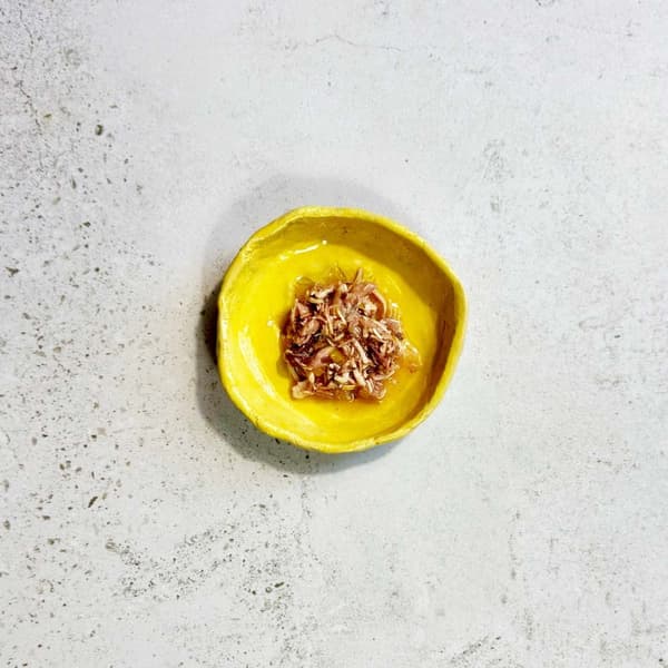 OLLO Kat nr. 4 Tun & Kylling med blæksprutte & rejer i bouillon - vådfoder til katte - 70 g