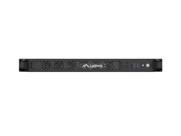 Lanberg SC01-6501-12B modulärt serverchassi Rack (1U) 0 GB
