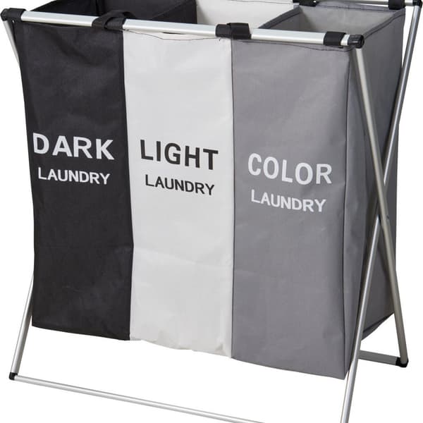 Bathroom Solutions Vasketøjskurv 58x40x58 cm Polyester