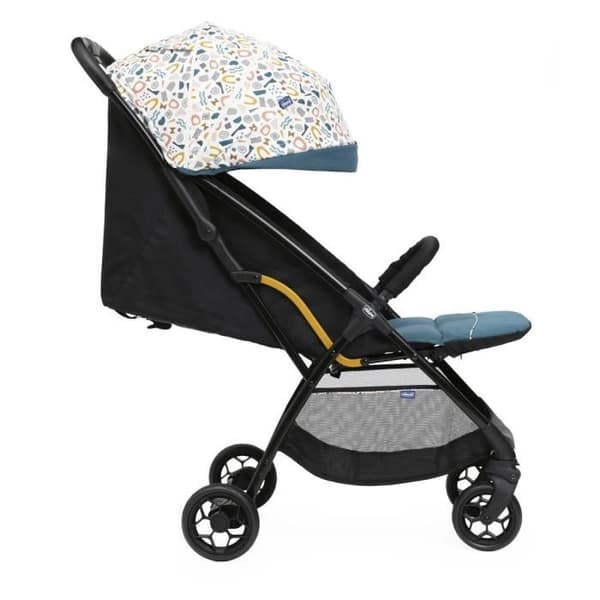 CHICCO Glee Joyful Teal klapvogn - 4 hjul - Blå