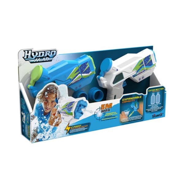 Elektronisk vattenpistol - SILVERLIT - HYDROMAD MINI BLASTER PACK 2 - Från 8 år