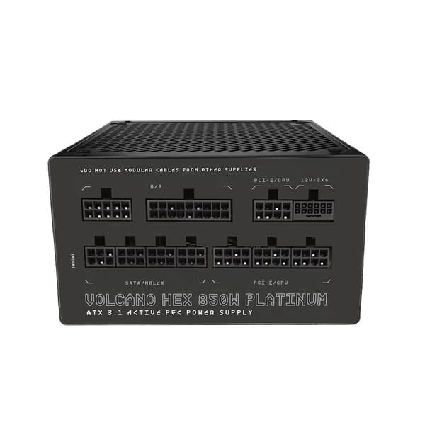 MODECOM Strømforsyning VOLCANO HEX PLATINUM 850W ATX3.1