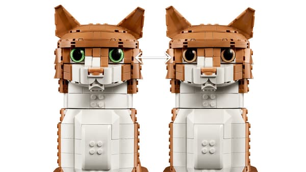 LEGO IDEAS 21376 Orange Kat