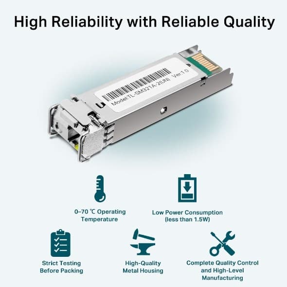 TP-Link Gigabit Single-Mode WDM Bi-Directional SFP-modul