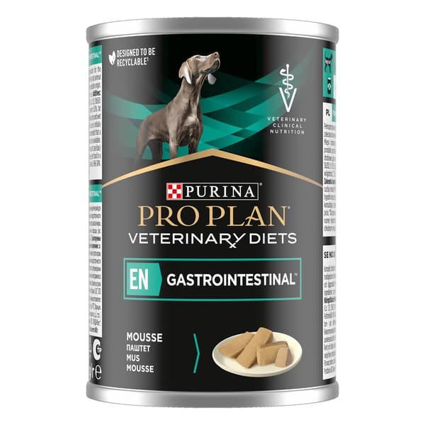 PURINA Pro Plan Veterinary Diets Canine Mousse EN Gastrointestinal - vådfoder til hunde - 400 g