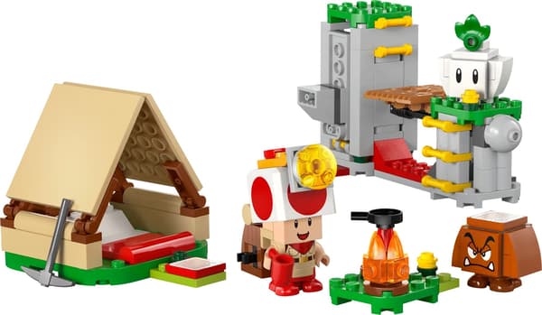 LEGO SUPER MARIO 72040 Kapteeni Toadin leiri