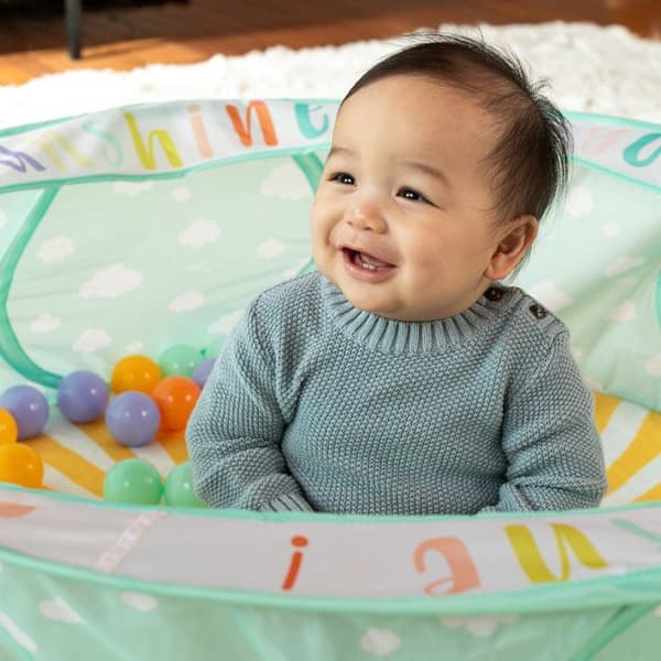 Boldkasse - INFANTINO - FOLDBAR - 50 bolde + opbevaringstaske