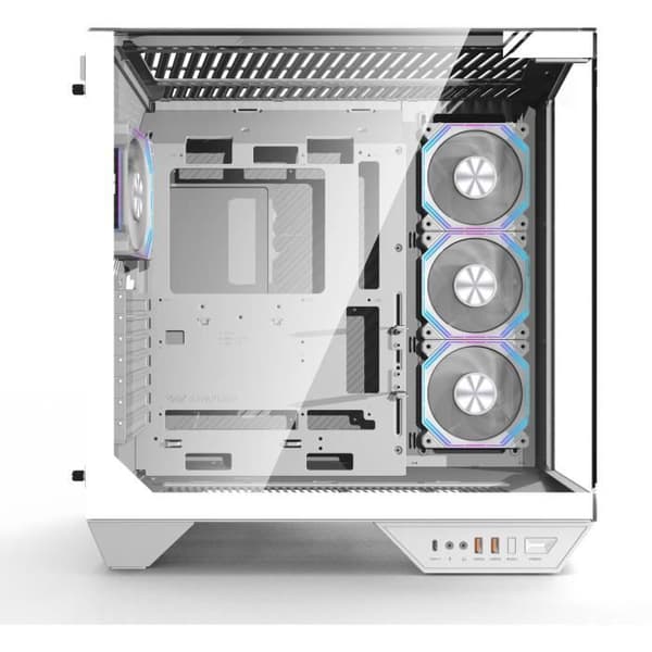 Kotelo ilman virtalähdettä - Cube - ATX-koko - DARKFLASH DY470 - Valkoinen