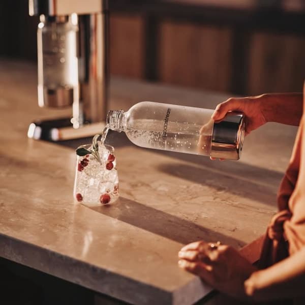 Pullo - Sodastream - ENSO - Metalli - 1L - Konepesun kestävä