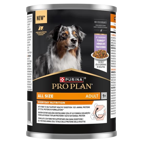 PURINA Pro Plan Everyday Nutrition Voksen Kalkun i gelé - vådfoder til hunde - 400 g