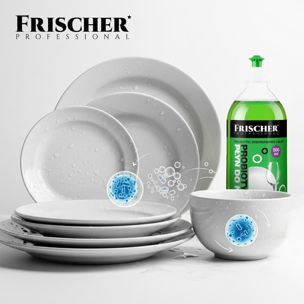 Frischer diskmedel med pepparmyntsolja, 500 ml