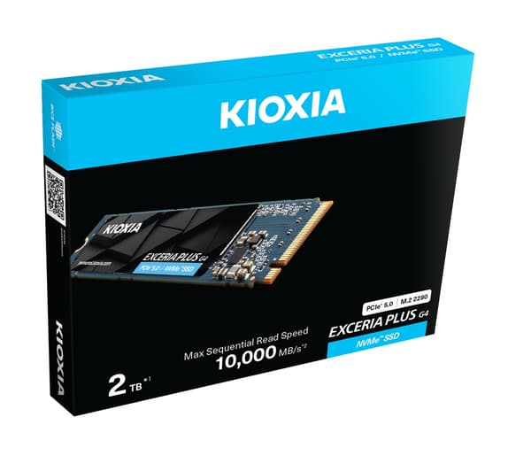 Kioxia LVD10Z001TG8 intern solid state-drev 1 TB M.2 PCI Express 5.0 NVMe BiCS FLASH TLC