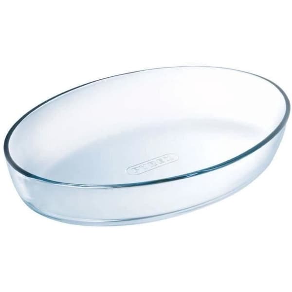 PYREX - ESSENTIALS - Ovalt ovnfast fad i glas 35 * 24 cm