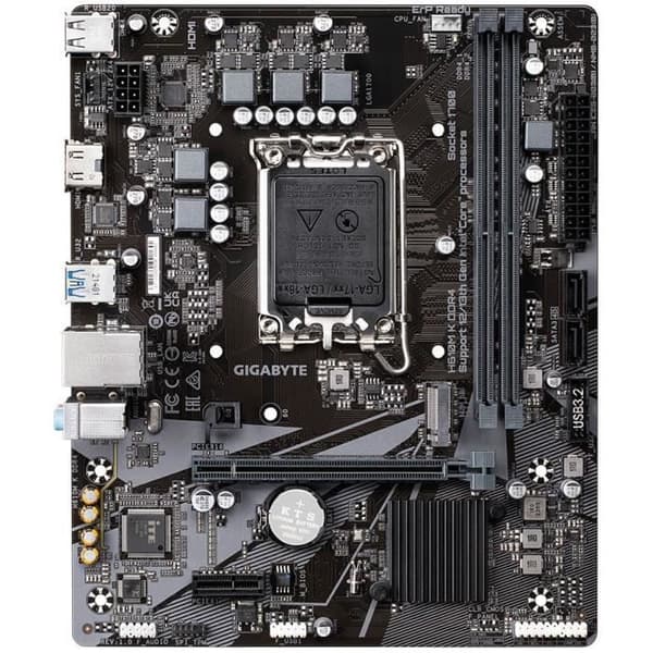 Emolevy - GIGABYTE - H610M K DDR4