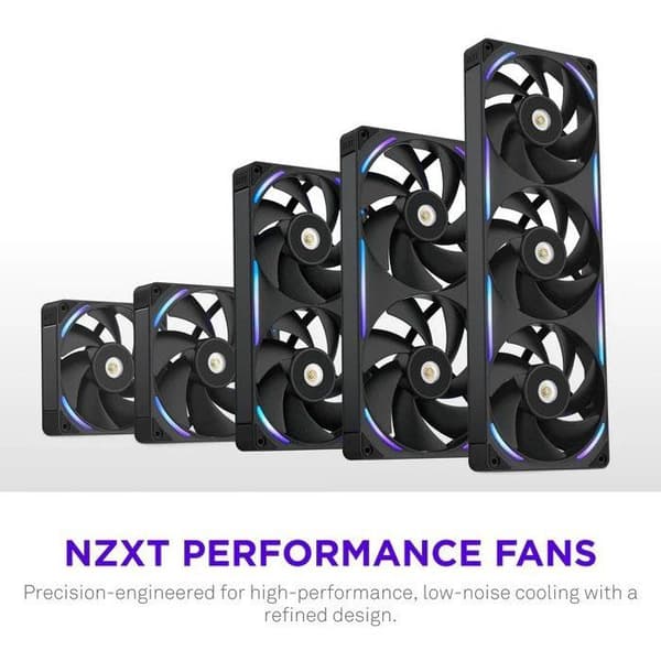 NZXT F360X Core Single Frame PC-blæser (RF-U36PN-B1) - Ø 360 mm