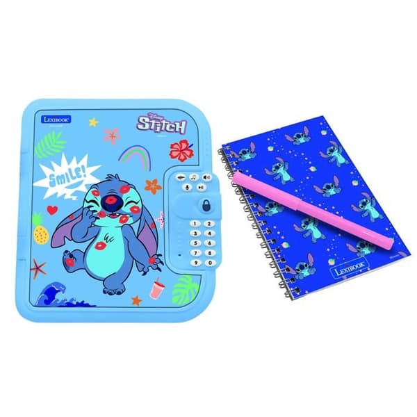 Stitch Electronic Diary 4-numeroinen Secure