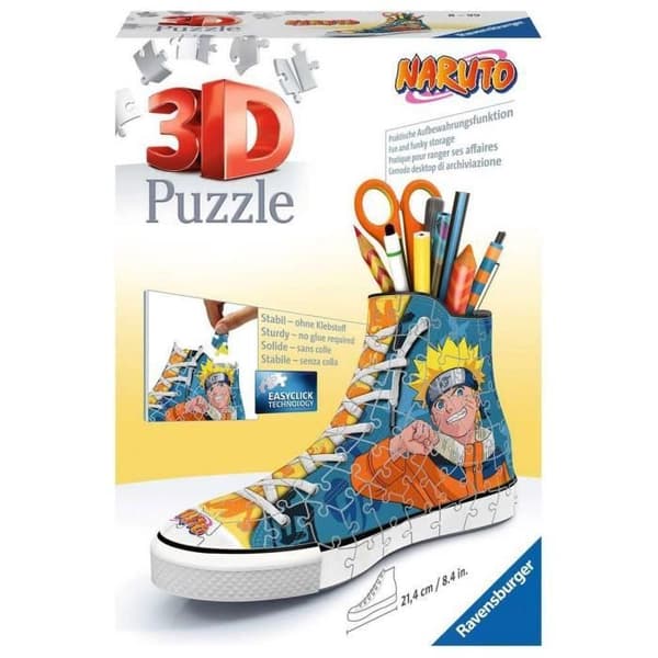 Naruto sneaker 3D-pussel