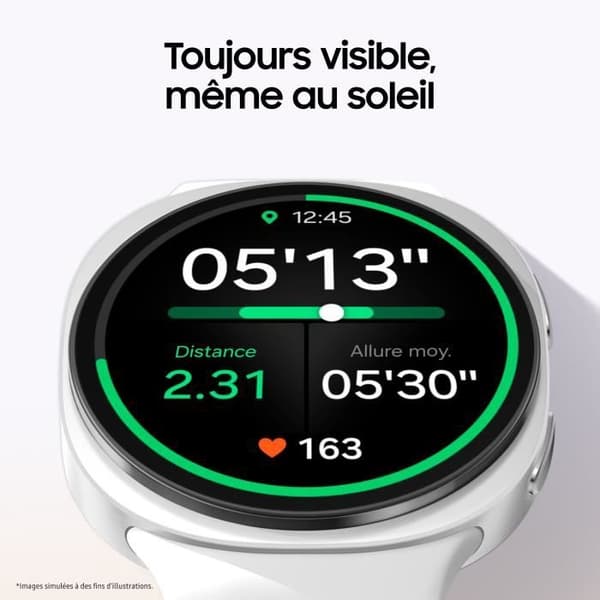 Samsung Galaxy Watch8 40mm Grafit Bluetooth Smartwatch