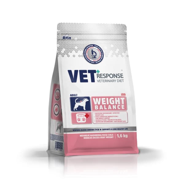 VET RESPONSE Viktbalans - torrfoder för hundar - 1,6 kg