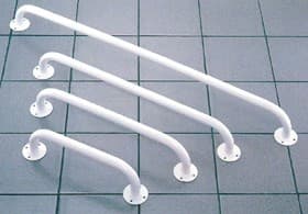 Ledstång, badrumshandtag i metall 45 cm