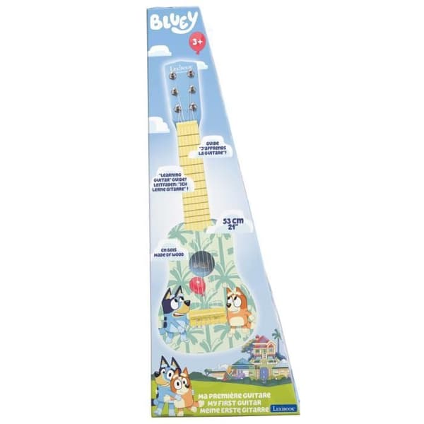 Min første Bluey træguitar - 53 cm