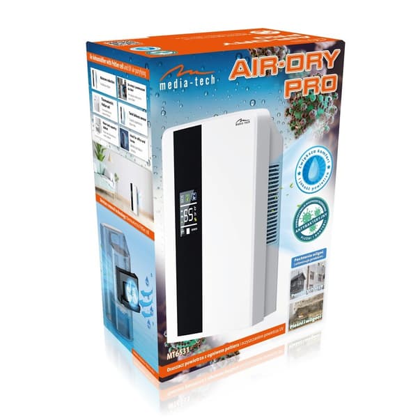 Media-Tech Air-Dry Pro 2 L 65 W Valkoinen