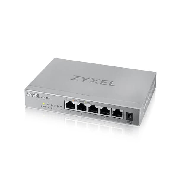 Zyxel XMG-105 Hallitsematon 2.5G Ethernet (100/1000/2500) Harmaa