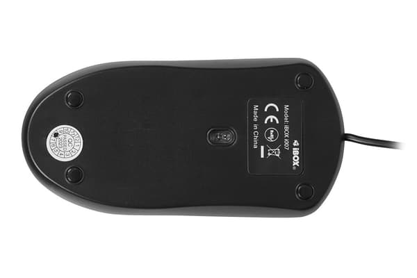 iBOX i007 kablet optisk mus, sort