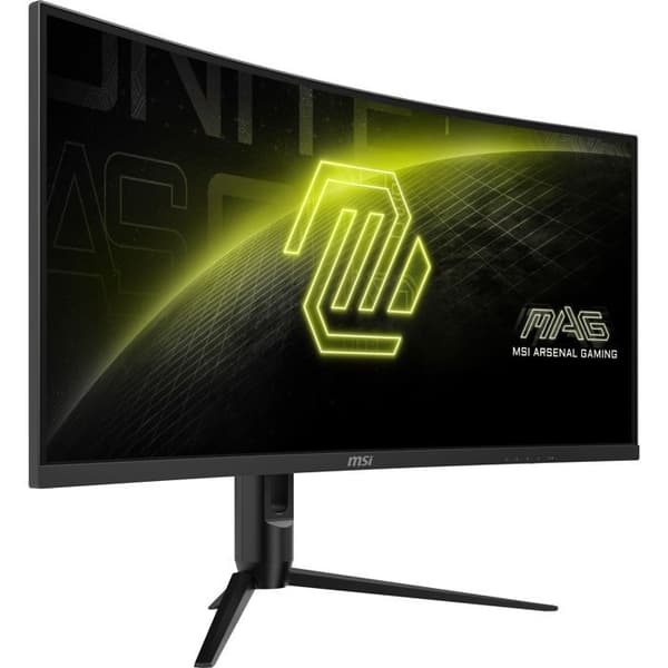 Böjd spelskärm - MSI - 34" - WQHD - 180Hz - VA-panel - 1ms - MAG342CQR E2