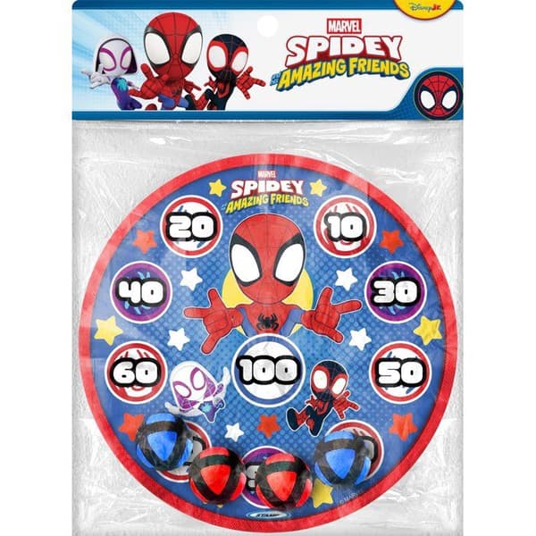 Darttavla och pilar - MARVEL - Spider-Man - Scratch - 36 cm