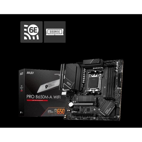 Bundkort - MSI - PRO B650M-A WIFI