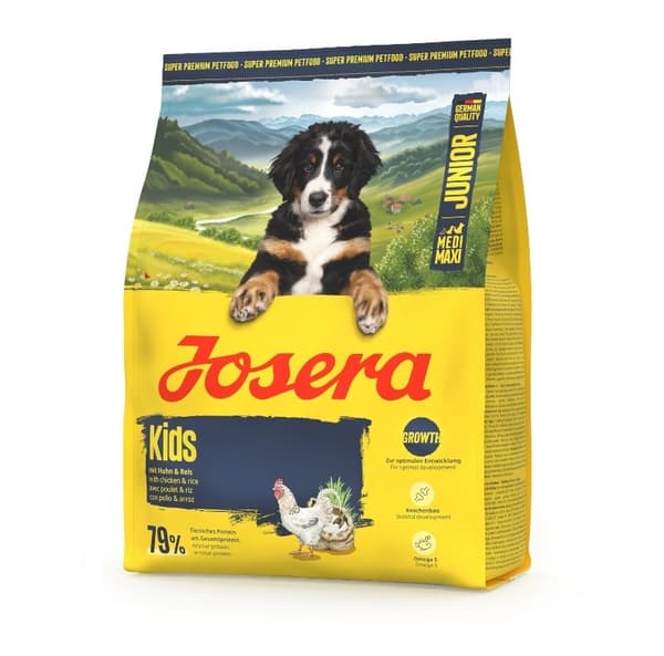 JOSERA Kids Medium/Max Kylling - tørfoder til hunde - 3 kg