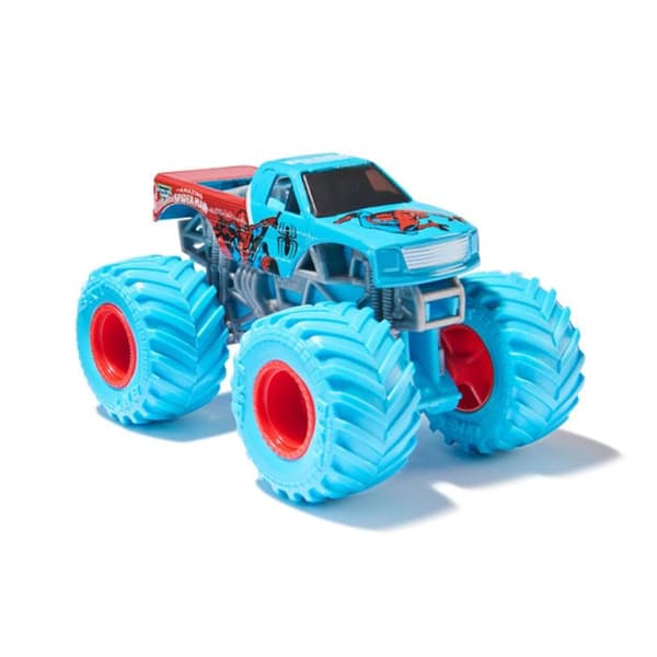 Spiderman Die Cast Monster Jam-pakke med 5