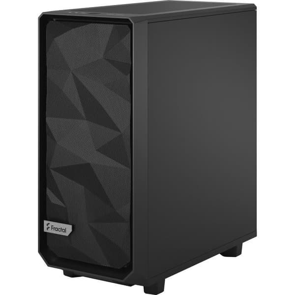 FRACTAL DESIGN - Meshify 2 Kompakt PC-kabinet Sort Solid Panel