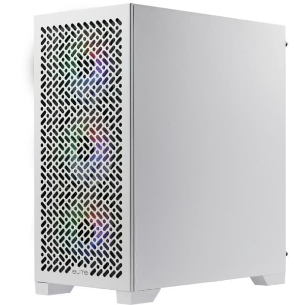 COOLER MASTER - Elite 302 Hvid - PC-kabinet - Minitower/mATX