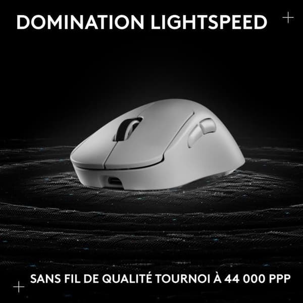 Trådløs gamingmus - Logitech - G Pro X Superlight 2 DEX - Hvid