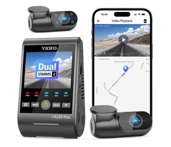 VIOFO A229 PLUS 3CH-G GPS-videonauhuri
