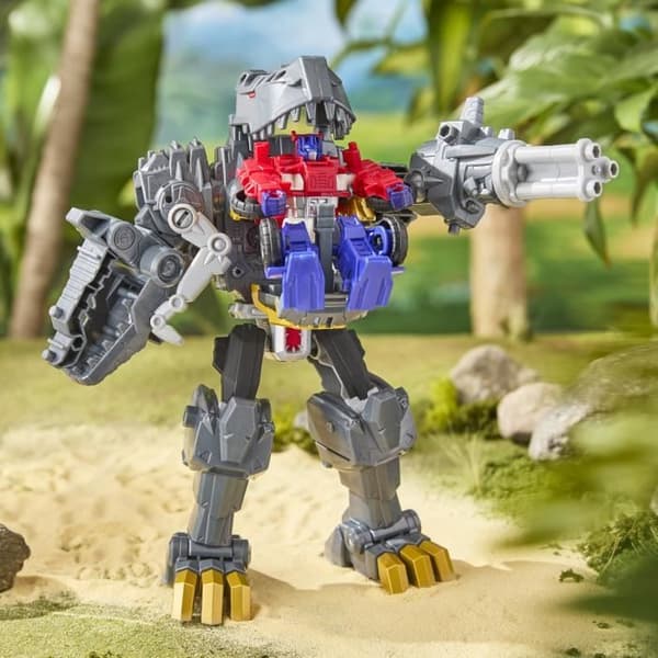 Transformers Grimlock Bite and Battle, 23 cm figur, Transformers Cyberworld, från 6 år