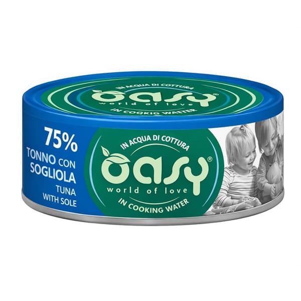 OASY More Love Tonfisk med salt - våtfoder för katter - 70 g