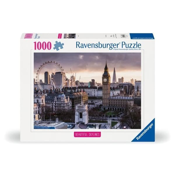 1000-brikkers puslespil - Byen