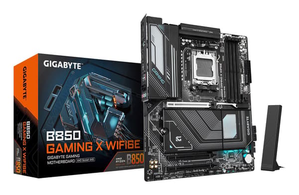 GIGABYTE B850 PELIEMITTARI