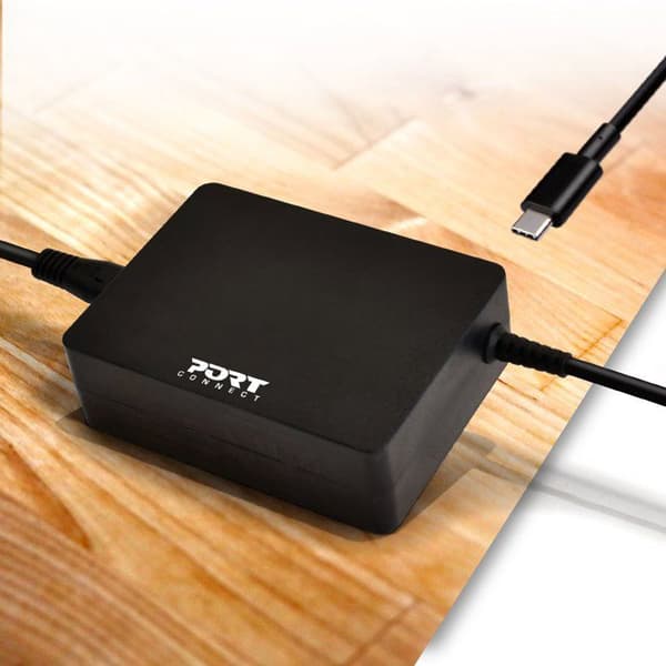 PC-strømforsyning - PORT Designs - 90 W - USB-C