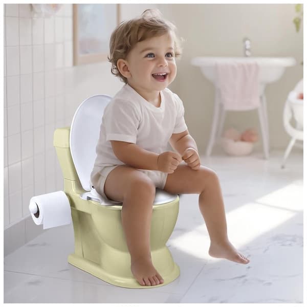 Dolu Toiletpotte + Lys og Lyd Pastelgrøn